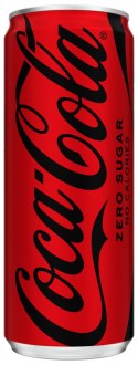 Coca-Cola Zero, puszka, 0,33l, kaucja