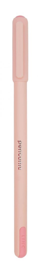 Długopis LINC Pentonic Frost, śr. kulki 0,7mm, gr. linii 0,3mm, czerwony