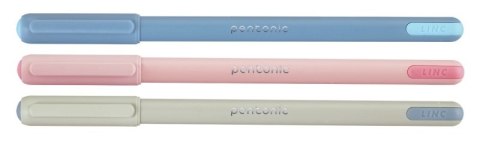 Długopis LINC Pentonic Frost, śr. kulki 0,7mm, gr. linii 0,3mm, niebieski