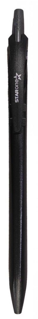Długopis LINC StarOne, śr. kulki 0,7mm, gr. linii 0,3mm, czarny