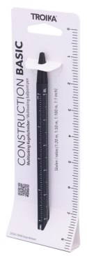 Długopis wielozadaniowy TROIKA Construction Basic, czarny