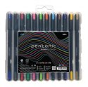 Długopis żelowy LINC Pentonic, zestaw 12 szt, zawieszka, mix kolorów