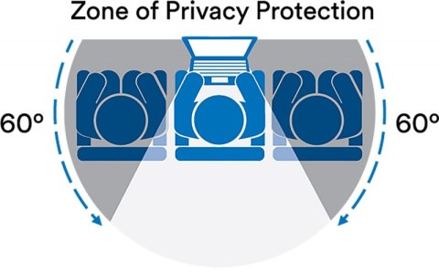 Filtr prywatyzujący 3M™ (PF140W9B), do laptopów 16:9, 14", czarny