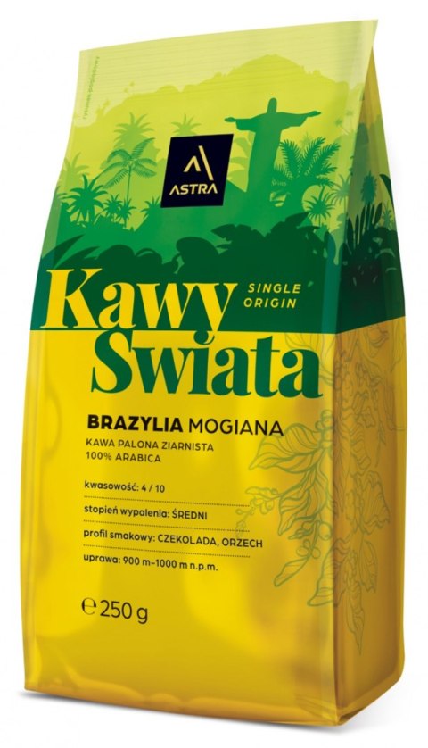 Kawa ASTRA Brazylia, ziarnista, 250g