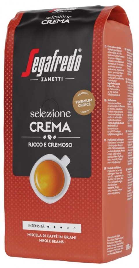Kawa SEGAFREDO Selezione Crema, ziarnista, 1kg