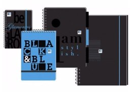 Kołonotatnik PP A5 100k kratka sp.po kr.boku INTERDRUK 7418