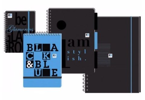 Kołonotatnik PP A5 100k kratka sp.po kr.boku INTERDRUK 7418