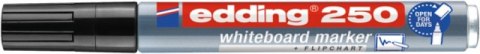 Marker do tablic suchościeralnych e-250 EDDING, 1,5-3 mm, czarny