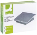 Metalowy podnóżek Q-CONNECT, 41,5x32,6cm, antypoślizgowy