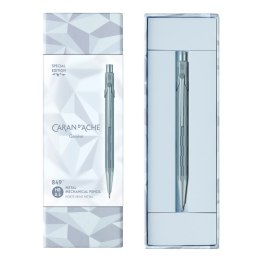 Ołówek mechaniczny CARAN D'ACHE 844 XMAS25 Alpine Frost, 0,5mm, w pudełku, niebieski