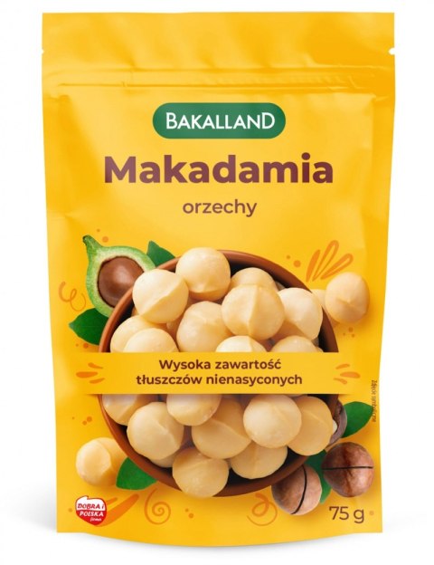 Orzechy makadamia BAKALLAND, 75g