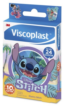 Plastry dziecięce VISCOPLAST-3M, Stitch, 72x25 mm, 10 szt., pudełko
