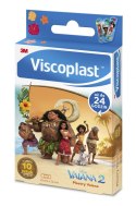 Plastry dziecięce VISCOPLAST-3M, Vaiana, 72x25 mm, 10 szt., pudełko