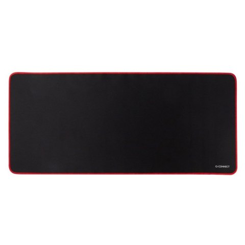 Podkładka pod mysz Q-CONNECT XXL, 90x40cm, czarno‑czerwona