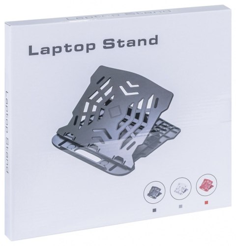 Podstawa pod laptopa Q-CONNECT, 25,5 x 1,8 x 28 cm, czarna