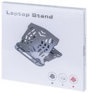 Podstawa pod laptopa Q-CONNECT, 25,5 x 1,8 x 28 cm, czarna