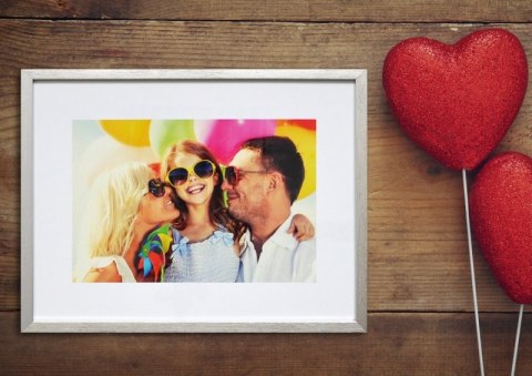 Ramka na zdjęcia Q-CONNECT, 300x400mm, srebrna