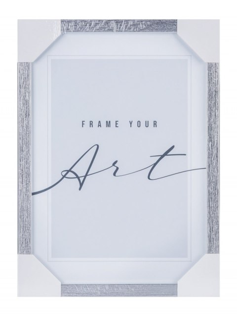 Ramka na zdjęcia Q-CONNECT, A4, 210x297mm, srebrna