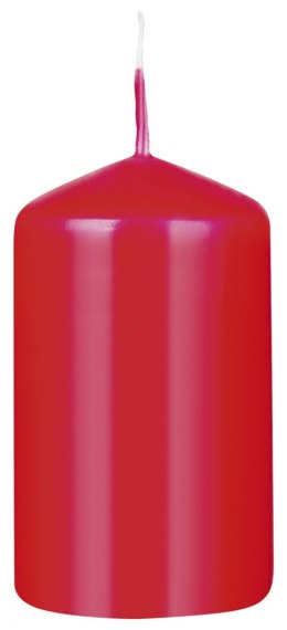 Świeca słupek DONAU HOME Spiced Christmas, 40x70mm, 4 szt., pomarańcza z goździkami, czerwony