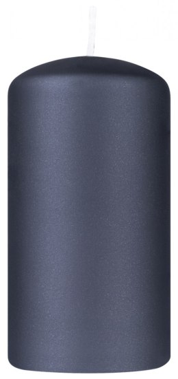 Świeca słupek DONAU HOME Standard Lakier, 60x115mm, czarny metaliczny mat