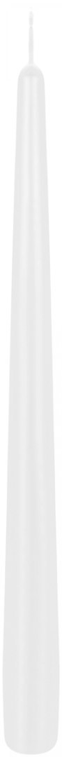 Świeca szpic DONAU HOME Standard Kolor, 22x230mm, 40 szt., biały