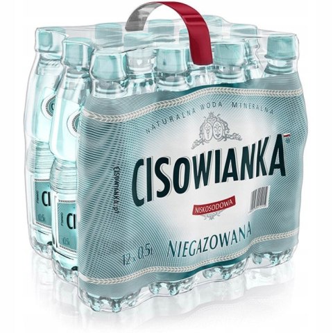 Woda CISOWIANKA 0.5l niegazowana zgrzewka 12 szt. KAUCJA