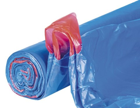 Worki na śmieci DONAU HOME, z taśmą (LDHD), 35l, 15 szt., niebieskie