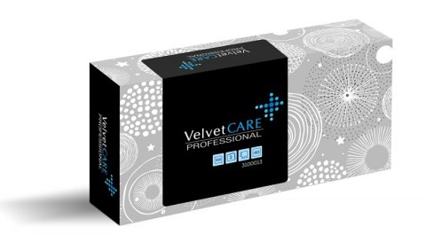 Chusteczki kosmetyczne celulozowe VELVET Professional Box, 2-warstwowe, 100 listków, biały