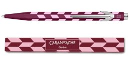 Długopis CARAN D'ACHE 849 Mosaic, garnet red