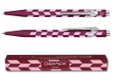 Długopis CARAN D'ACHE 849 Mosaic, garnet red