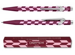 Długopis CARAN D'ACHE 849 Mosaic, garnet red