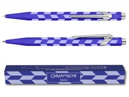 Długopis CARAN D'ACHE 849 Mosaic, royal blue