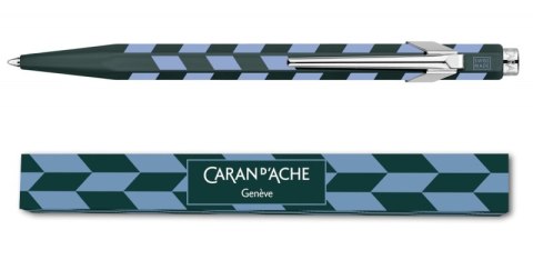 Długopis CARAN D'ACHE 849 Mosaic, spruce green