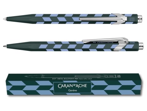 Długopis CARAN D'ACHE 849 Mosaic, spruce green