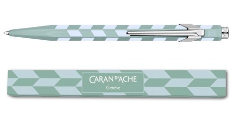 Długopis CARAN D'ACHE 849 Mosaic, water green