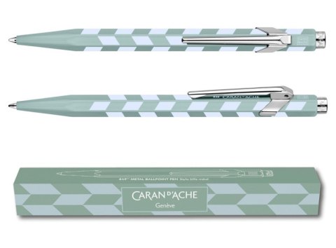 Długopis CARAN D'ACHE 849 Mosaic, water green