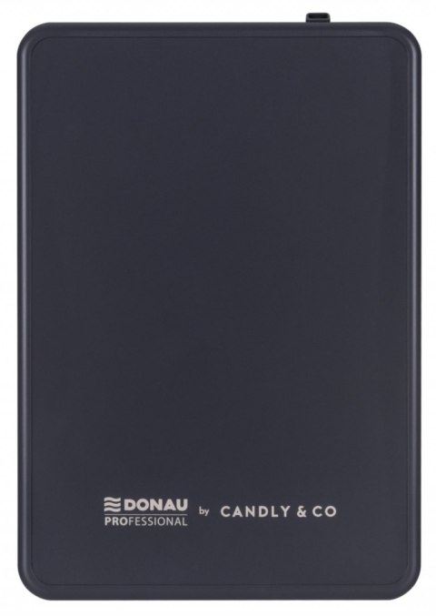 Dyfuzor elektryczny DONAU PROFESSIONAL by CANDLY&CO Delux Aroma Pro, próbka + 3 testery, antracyt