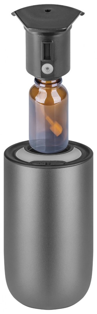 Dyfuzor elektryczny DONAU PROFESSIONAL by CANDLY&CO Mini Aroma Pro, próbka + 3 testery, tytanowy