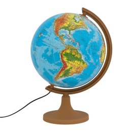 Globus fizyczny GŁOWALA, podświetlany, plast. niska stopka, śr. 320mm, w pudełku