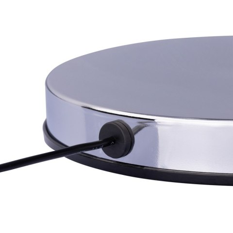 Globus podświetlany TROIKA Stellar Light, śr. 30cm, metalowa podstawa, srebrny