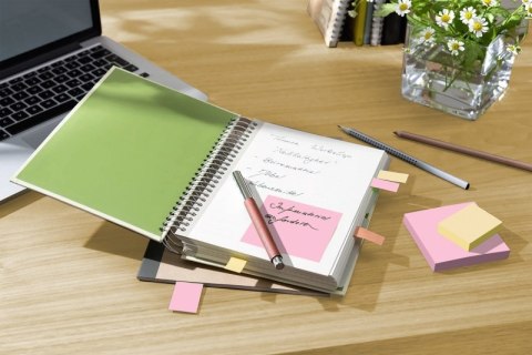 Karteczki samoprzylepne POST-IT® Recycled Notes (654-1B), 76x76mm, 6x100 kart., żółte