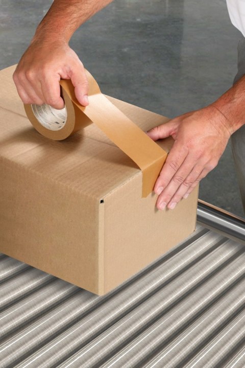 Papierowa taśma pakowa o wysokich parametrach SCOTCH® 570, 48 mm x 50 m, brązowa