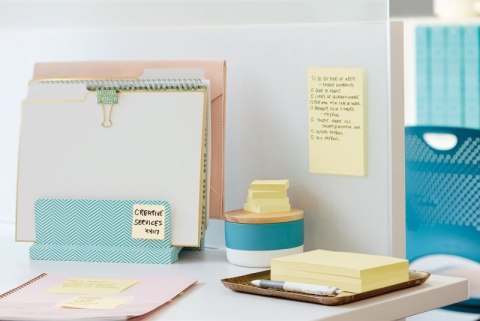 Podajnik do bloczków samoprzylepnych POST-IT® Z-Notes PRO (PRO-B-1SSCY-R330), czarny, 1 x Super Sticky Z-Notes 76x76mm
