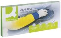 Podłokietnik Q-CONNECT, z podkładką pod mysz i podparciem nadgarstka, czarny