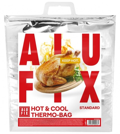Torba termiczna ALUFIX, z uchwytem, PET, 47x47cm