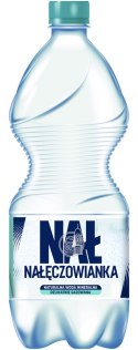 Woda mineralna NAŁĘCZOWIANKA, delikatny gaz, 1l, kaucja