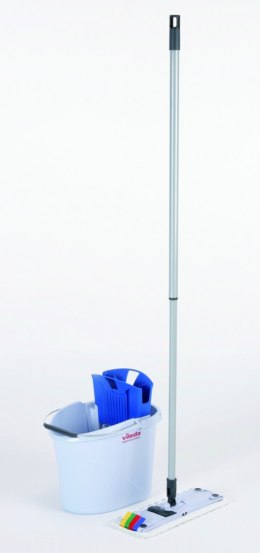 Zestaw VILEDA PROFESSIONAL UltraSpeed Mini, wiadro z wyciskaczem, kij teleskopowy, uchwyt, wkład Microlite