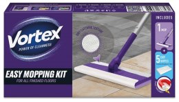 Zestaw z mopem myjącym VORTEX, mop i 5 suchych chusteczek