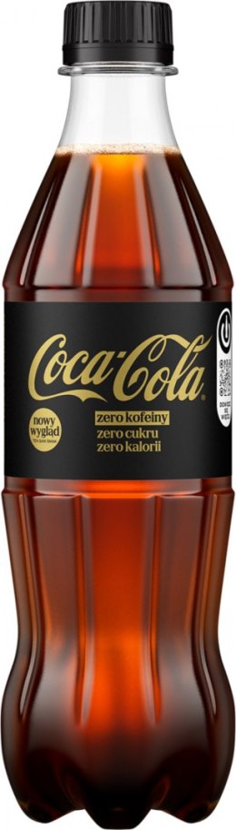 Coca-Cola Zero Zero, 0,5l, kaucja