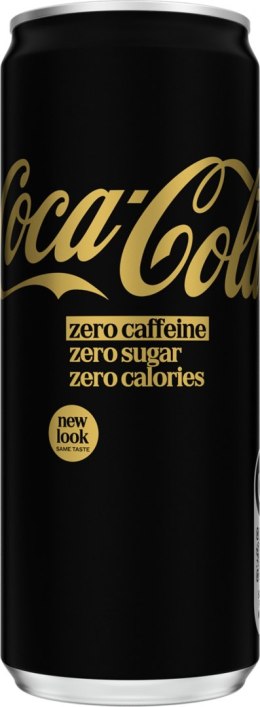 Coca-Cola Zero Zero, puszka, 0,33l, kaucja